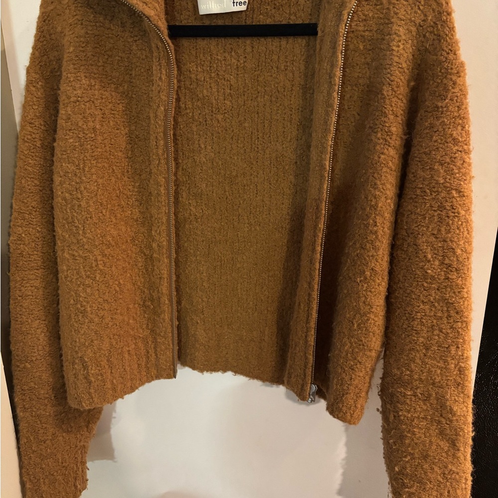 Aritzia Cozy Brown Jacket